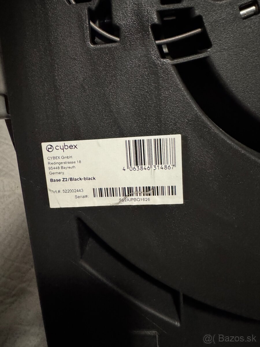 Predám cybex cloud Z2 + vajičko cybex Ferrari - 8