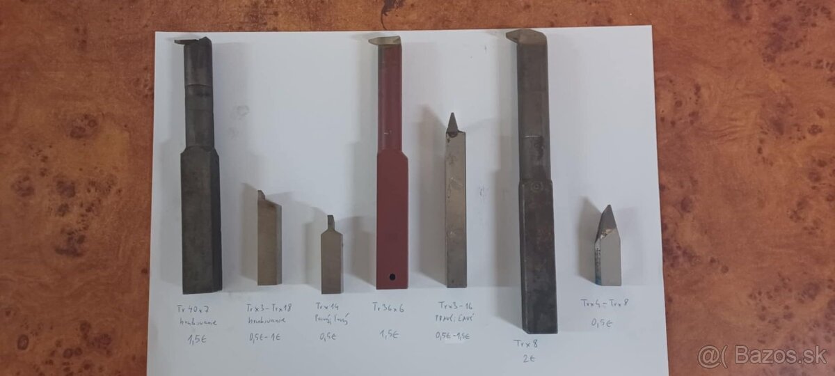 Predáme nože, kužele a frézy - 8
