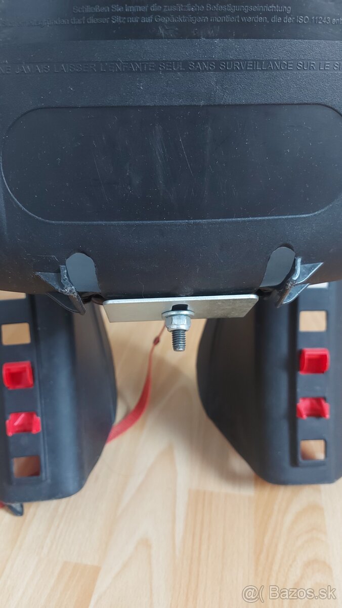 Zadná detská sedačka na bicykel - 8