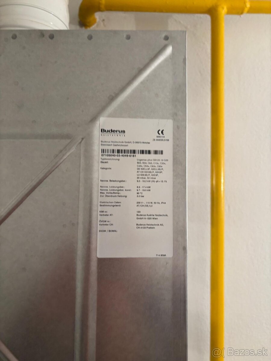 Buderus logamax plus gb122-19 g20 - 8