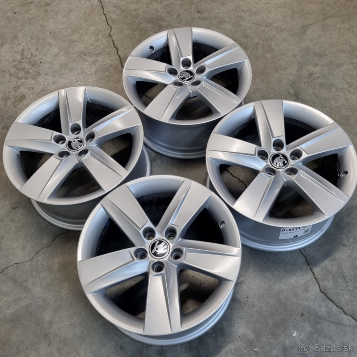 Hliníkové disky 5x100 R16 7J ET46 - 8