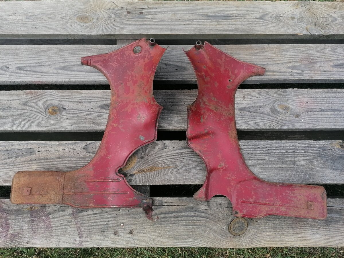 Podsedlové plechy na Jawa, CZ 175/ 356, 125/ 355 - 8