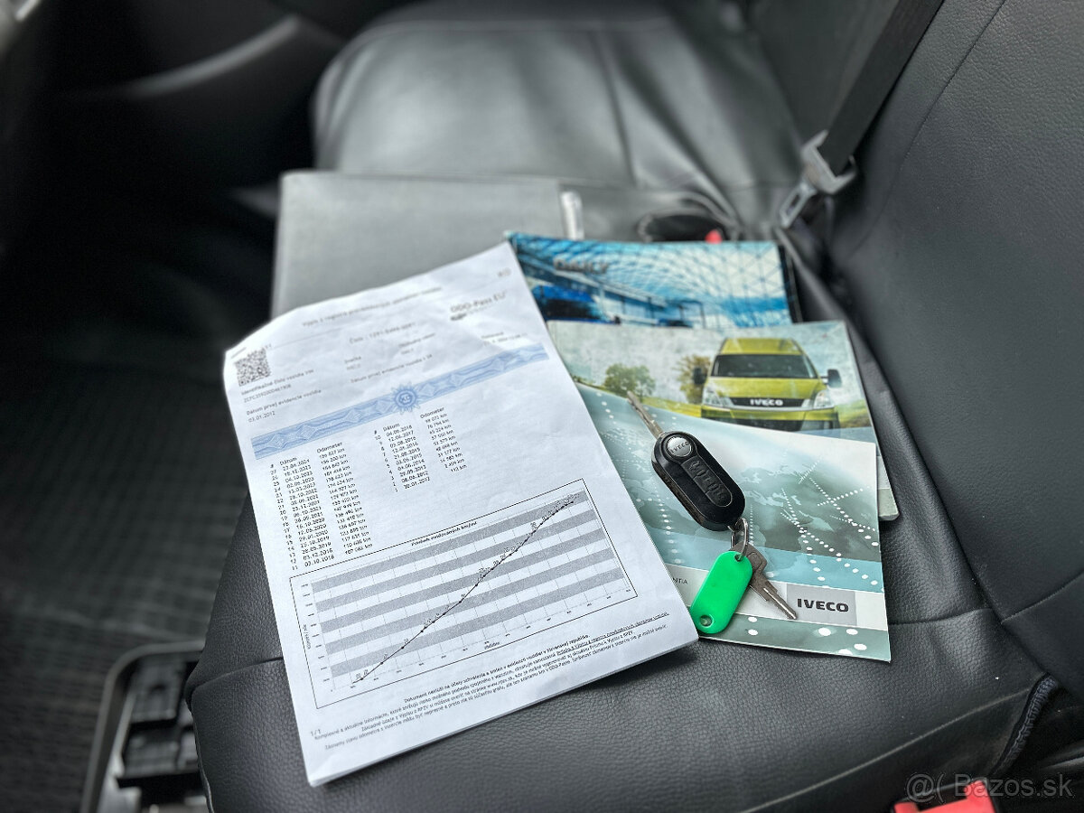 Iveco Daily 2.3, 7 miestne + regálový systém, odpočet DPH - 8