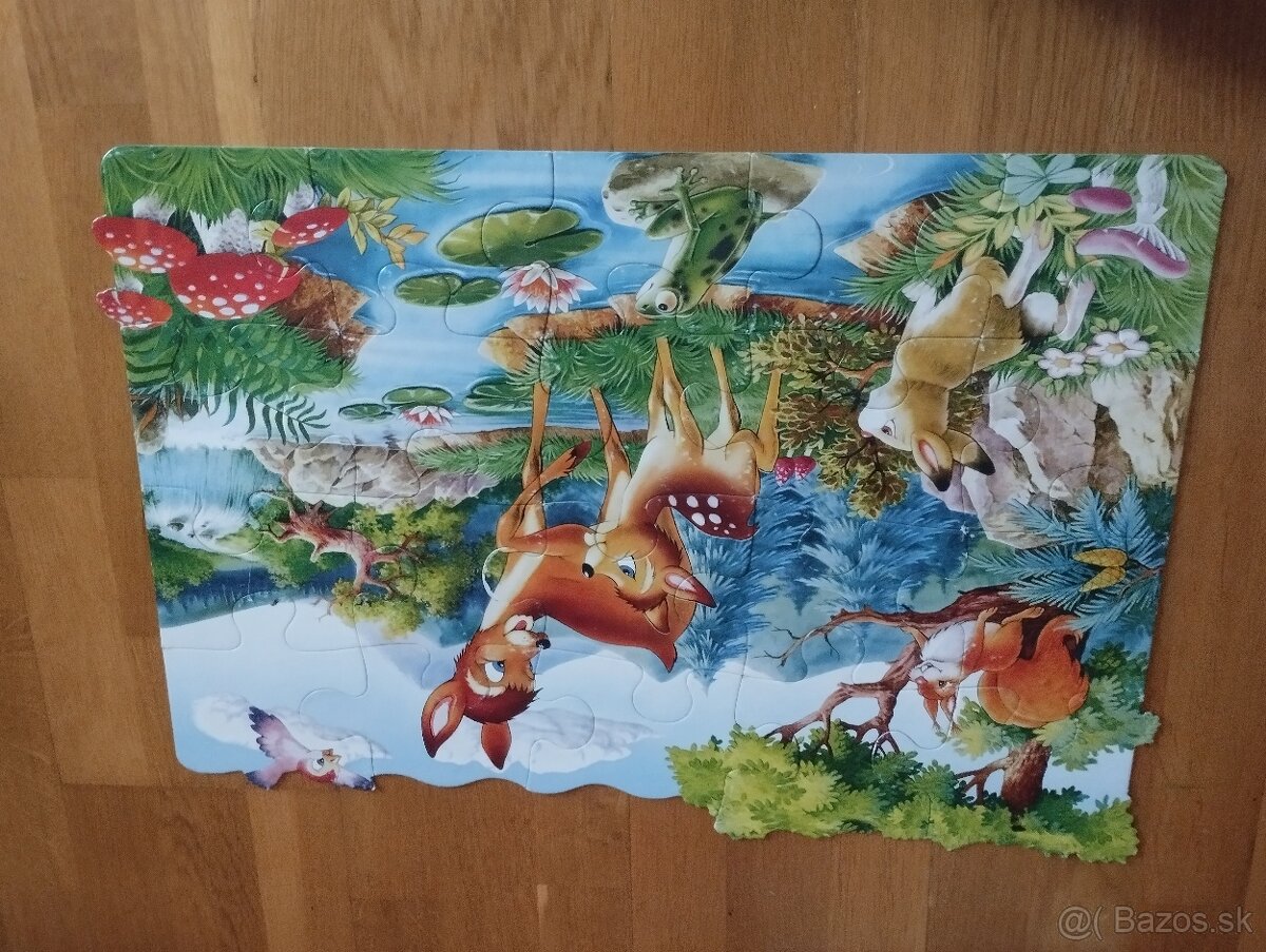 Maxi PUZZLE pre malé deti - veľké skladačky - 8