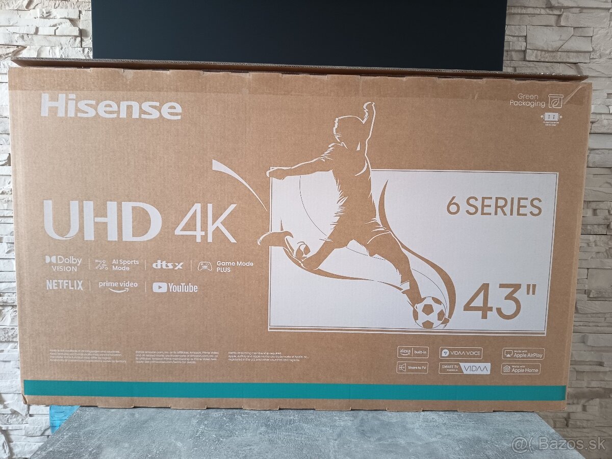 Hisense 43A6N - 8