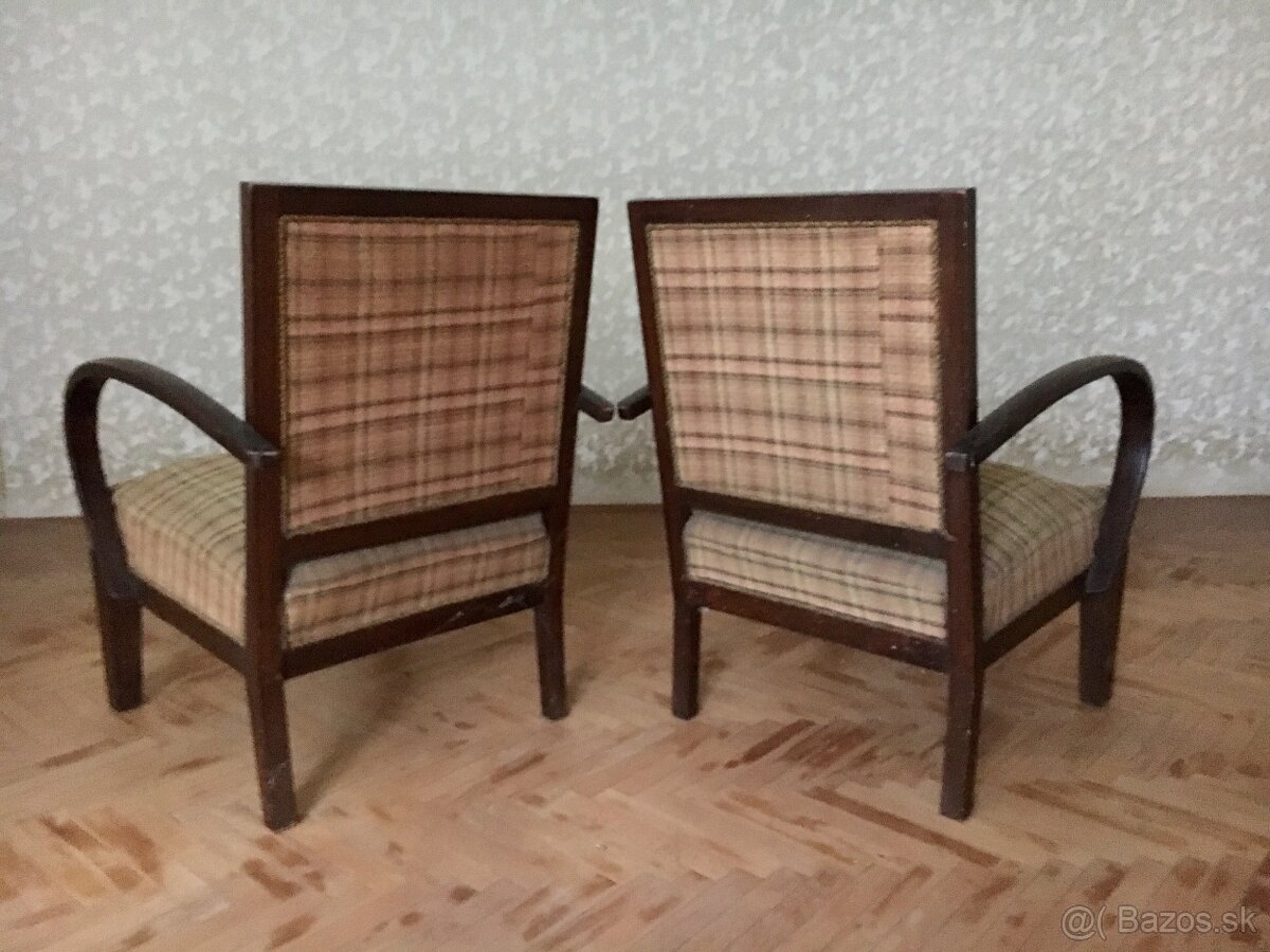 Dve kresla Jindrich Halabala - 8