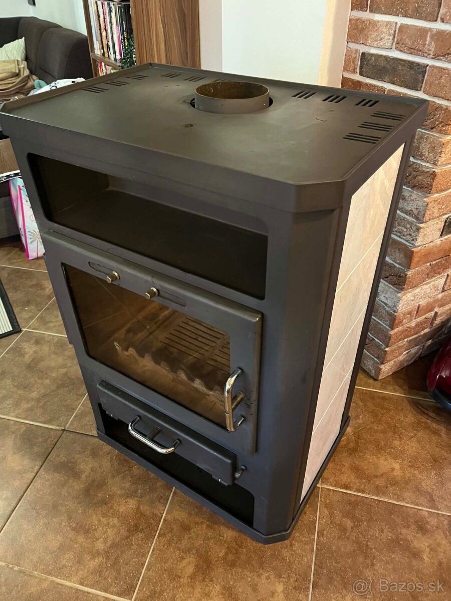 Krbové kachle Victoria Grande 14kw plus dymovod - 8