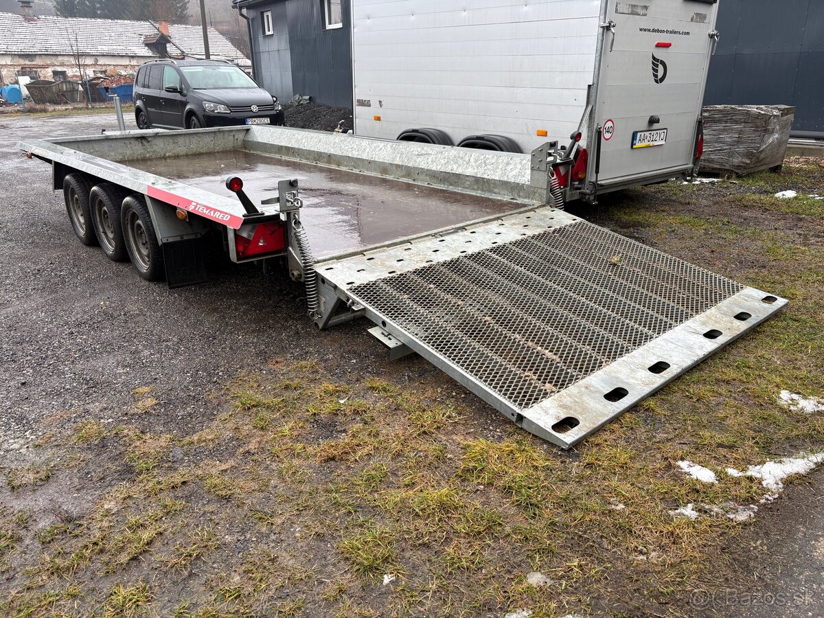 Privesny vozik pre stavebnu techniku do 3500kg TEMARED - 8