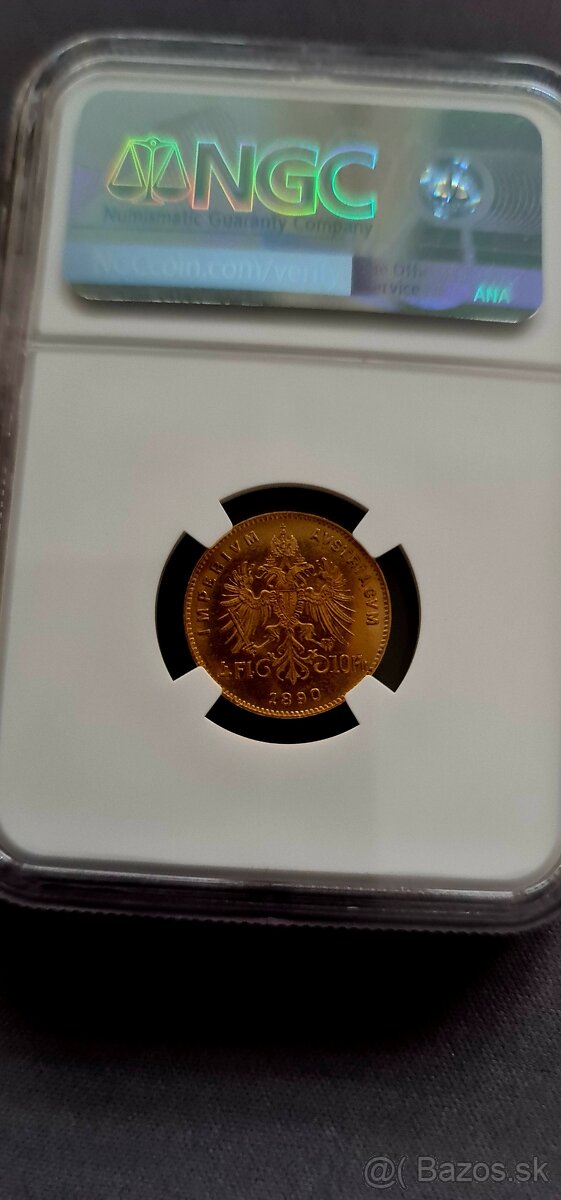 4 Zlatník 1980 / NGC MS61 - 8