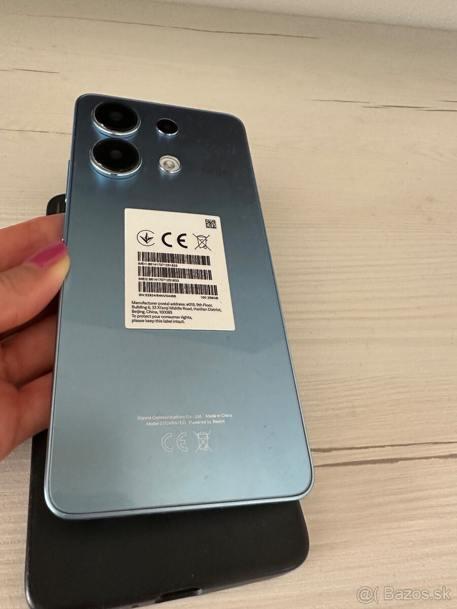 Redmi note 13 , 256GB, dual - 8