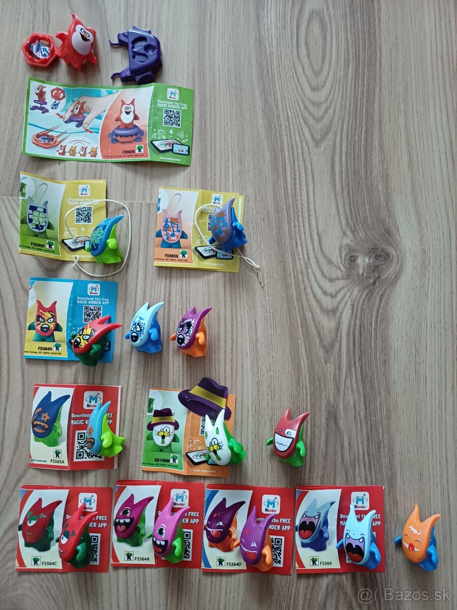 Kinder figurky 3 - 8