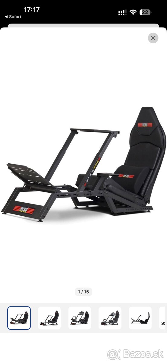 Herný Simulátor F1/Gt Next Level Racing F-GT Cocpit - 8