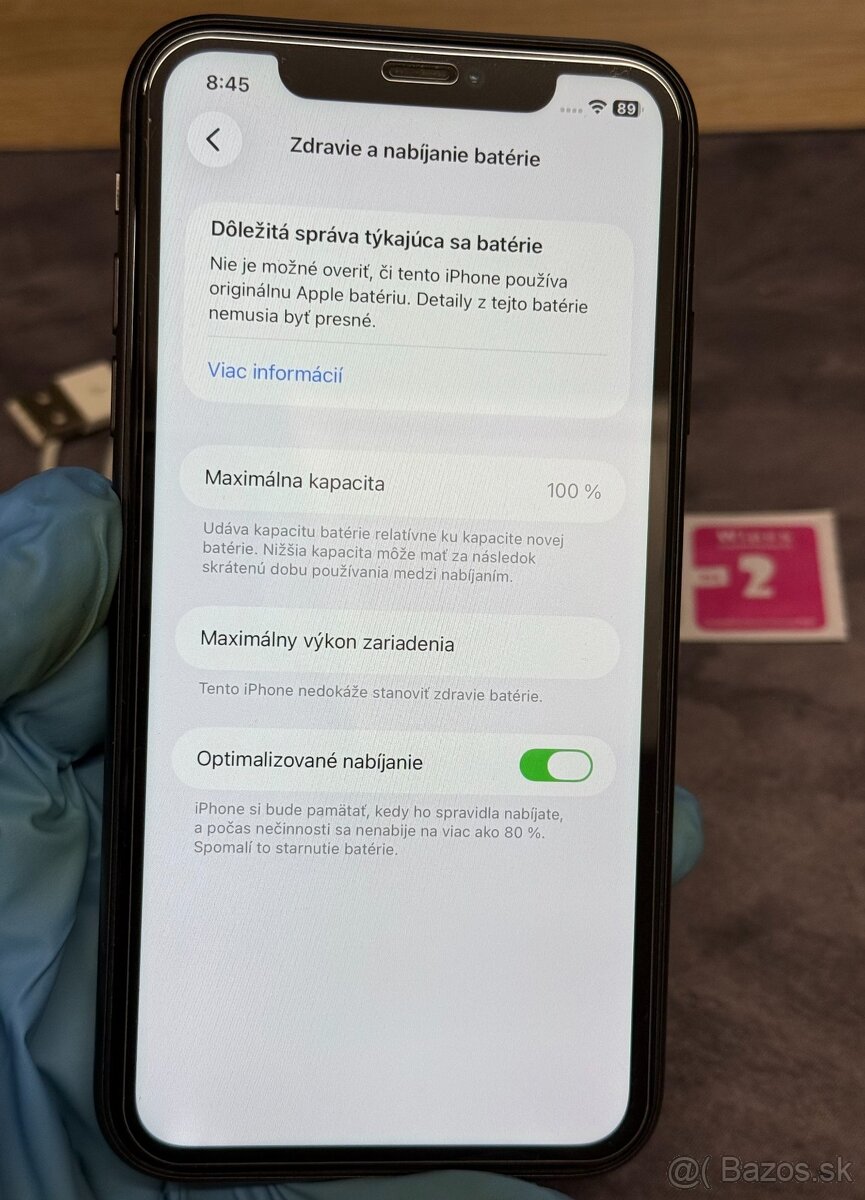 Apple iPhone 11 64 GB Black / nová batéria - 8