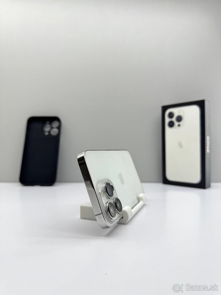 iPhone 13 PRO 128GB SILVER NOVÁ BATÉRIA - 8