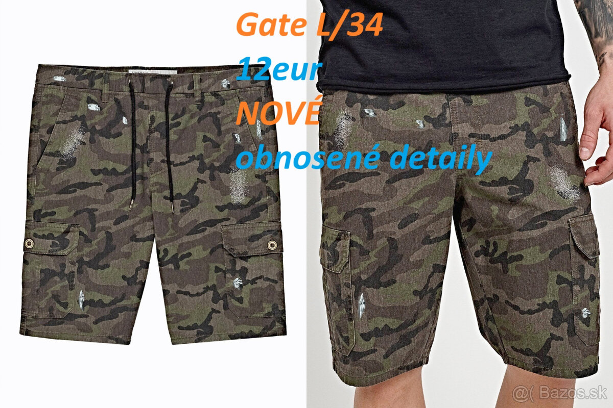 (Nohavice HM), (Kraťasy Gate, Reserved, Cropp, HM) - 8