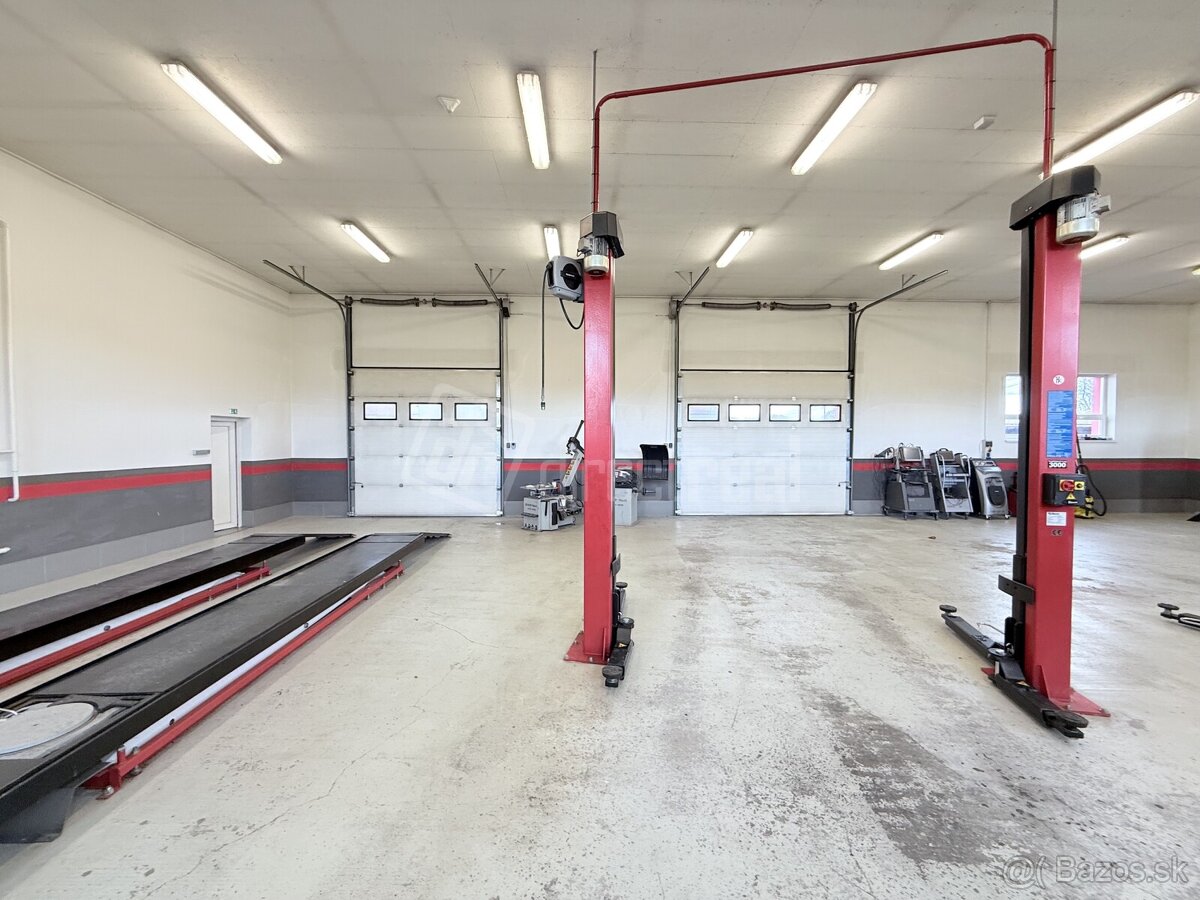 Zabehnutý autoservis s veľkorysým pozemkom a veľkým … - 8