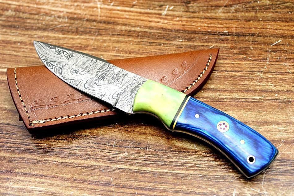 159/ Damaškový lovecky nôž - 8