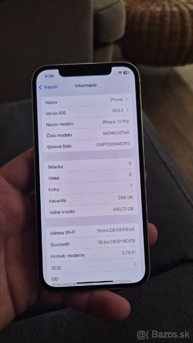 Apple iphone 12 PRO 256gb, super stav - 8