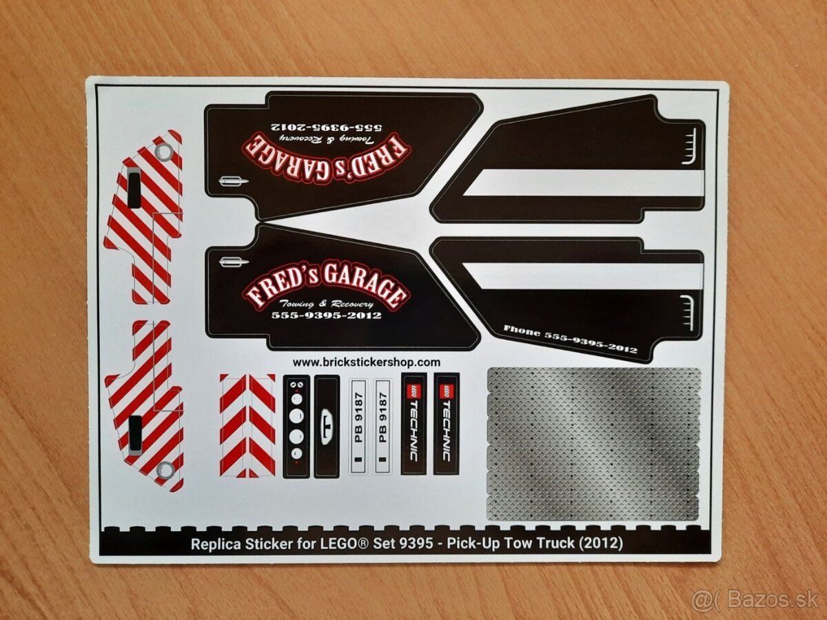 Lego Technic 9395 - Pick-Up Tow Truck - 8