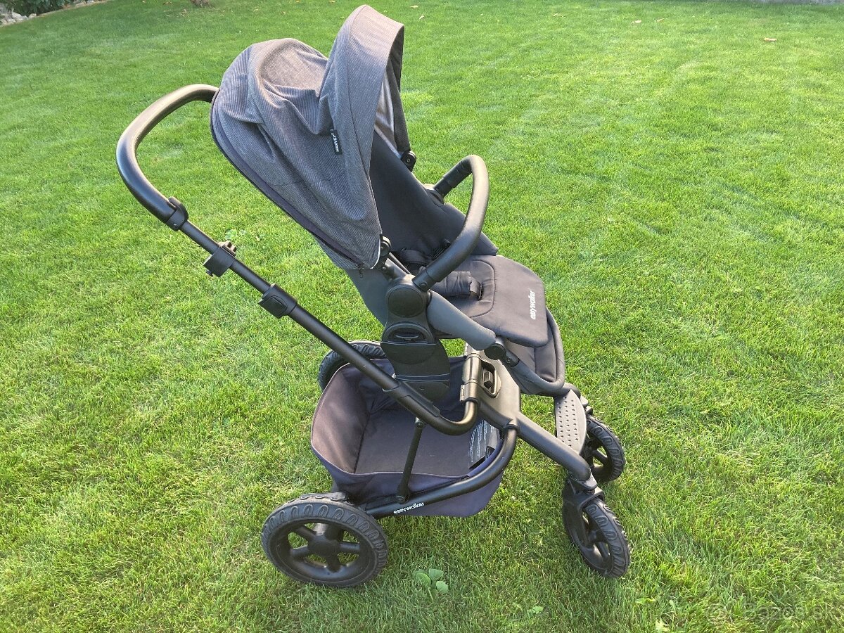 EASYWALKER HARVEY2 KOČÍK + ŠPORTOVÁ ČASŤ NIGHT BLACK - 8