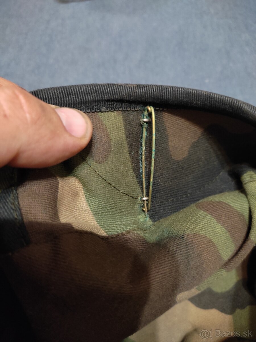 Čiapka francúzska cudzinecká legia strieborný odznak - 8