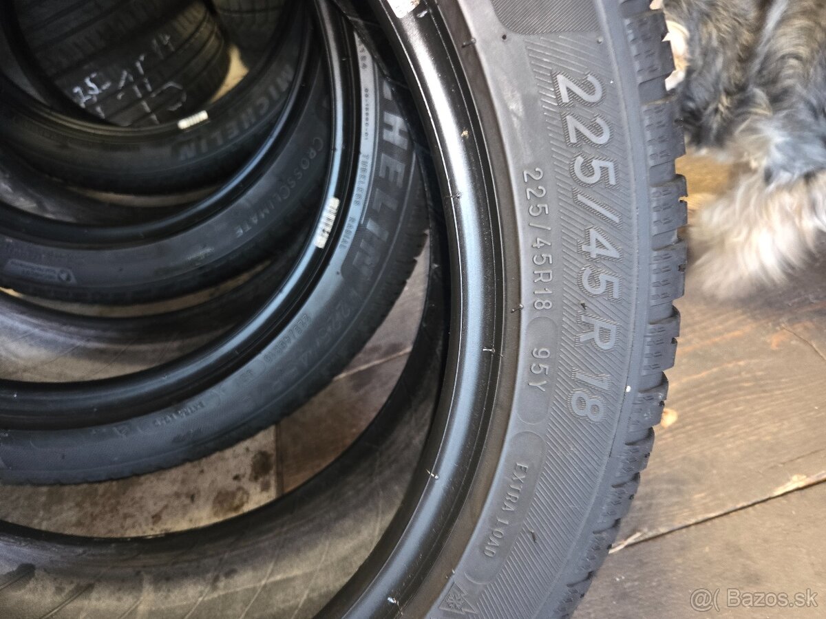 Pneumatiky 225 45 18 celoročne Zn.continental - 8