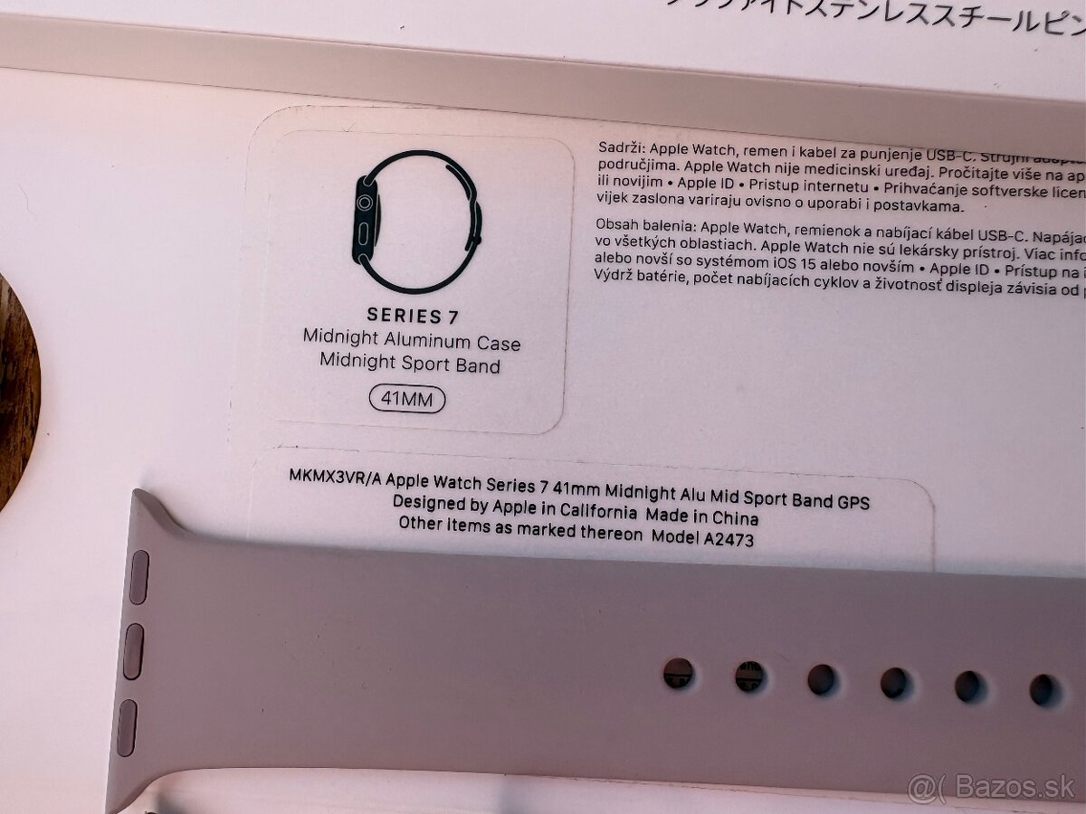 Apple Watch 7 41mm GPS+naramky - 8