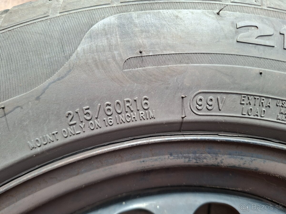 Predám plech.disky Vw/Seat--R16 - 8