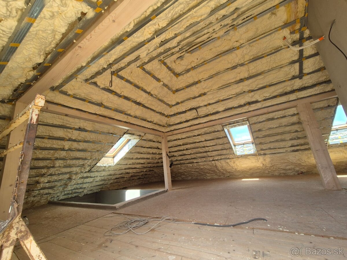 Striekané pur penové izolácie - 8