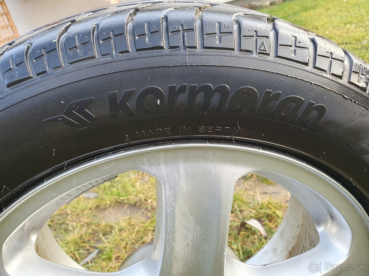 195/55r15 letné pneumatiky+disky - 8