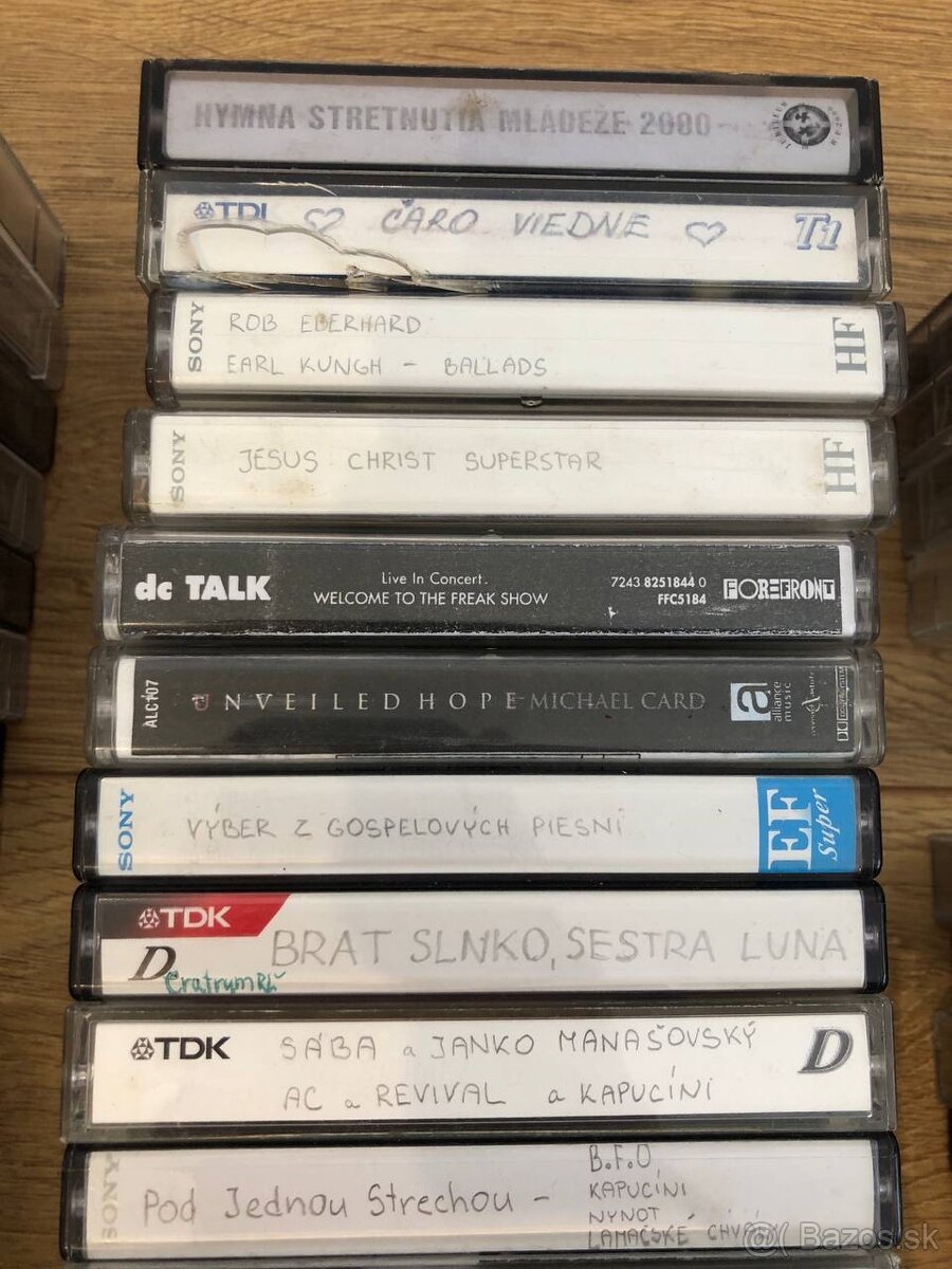 kazety audiokazety MC - 8