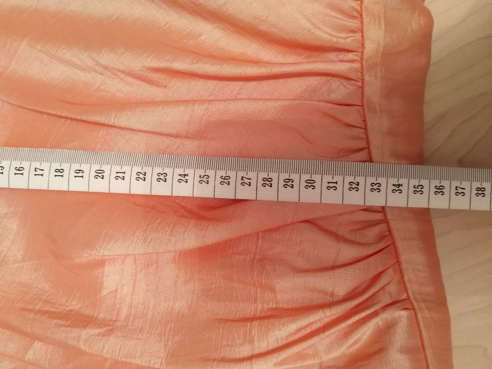 Oranžové spoločenské šaty - 8