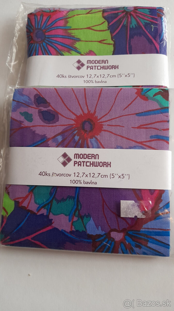 Patchwork- americké dizajnové látky - 8