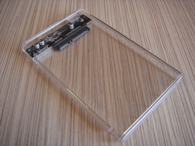 Externý 2.5" box ORICO USB 3.0 SATA HDD/SSD - priesvitný - 8