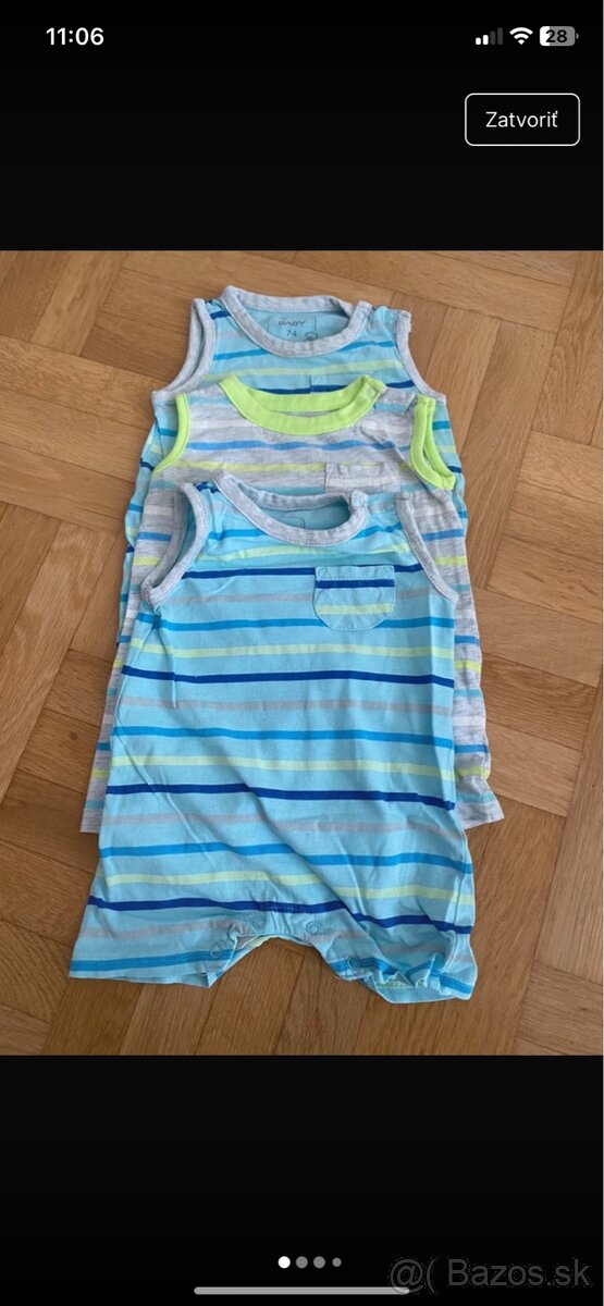 Tričko krátky rukáv, pyžamko - 8