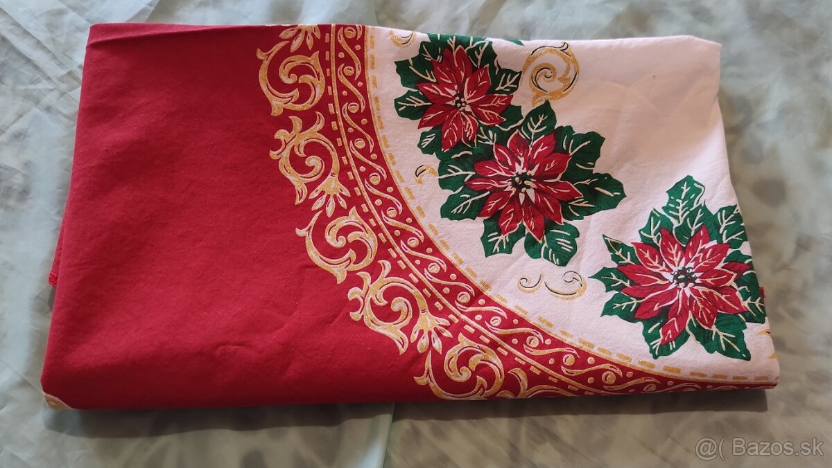 prekrásny vianočný obrus - 8