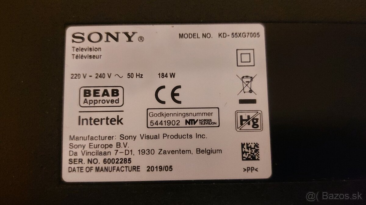 Diely Sony KD-55XG7005 - 8