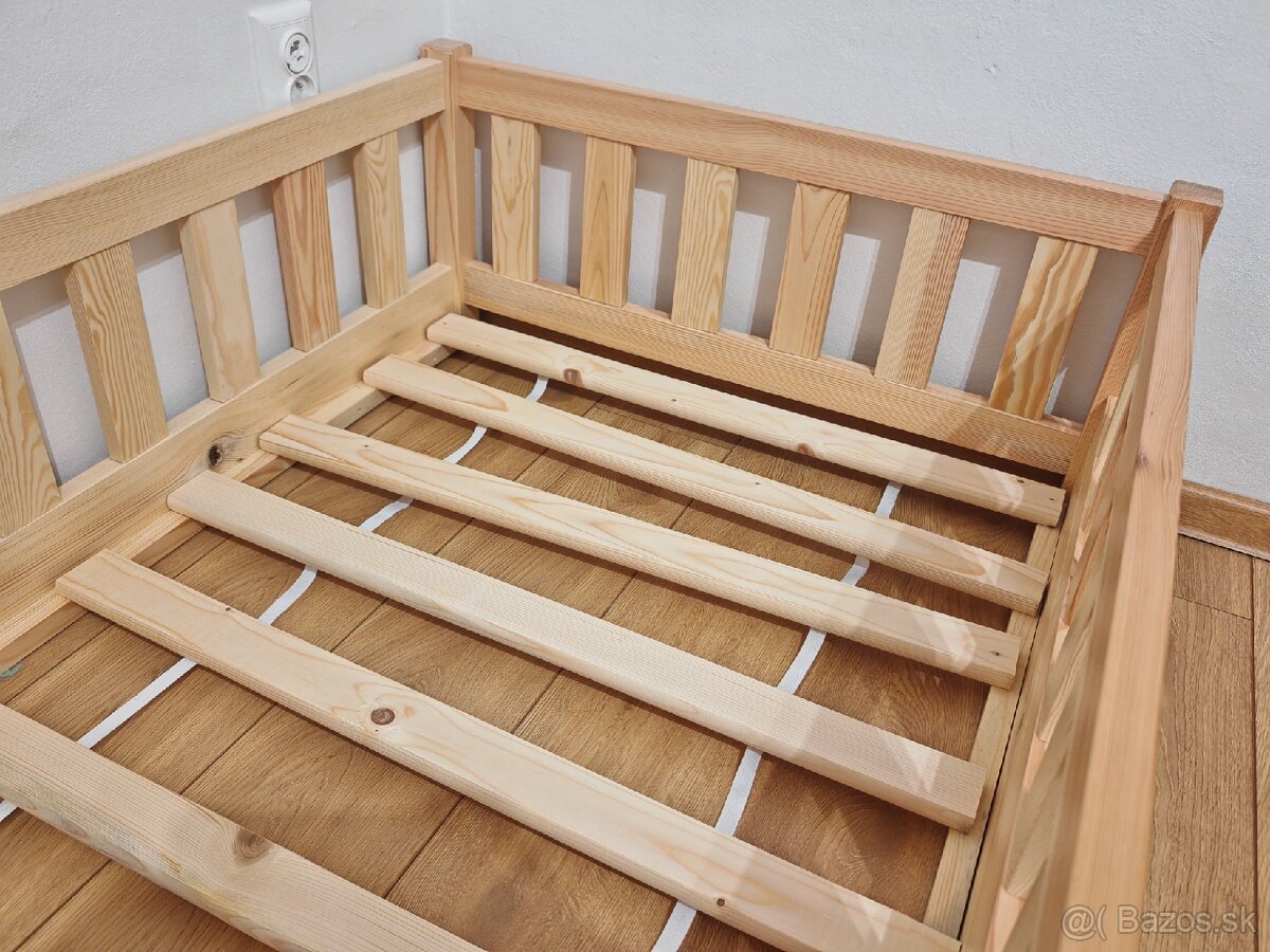 Detská nízka posteľ s matracom 180x80 - 8