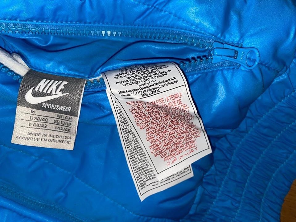 nike retro original obojstranna sportova bombera-bunda - 8