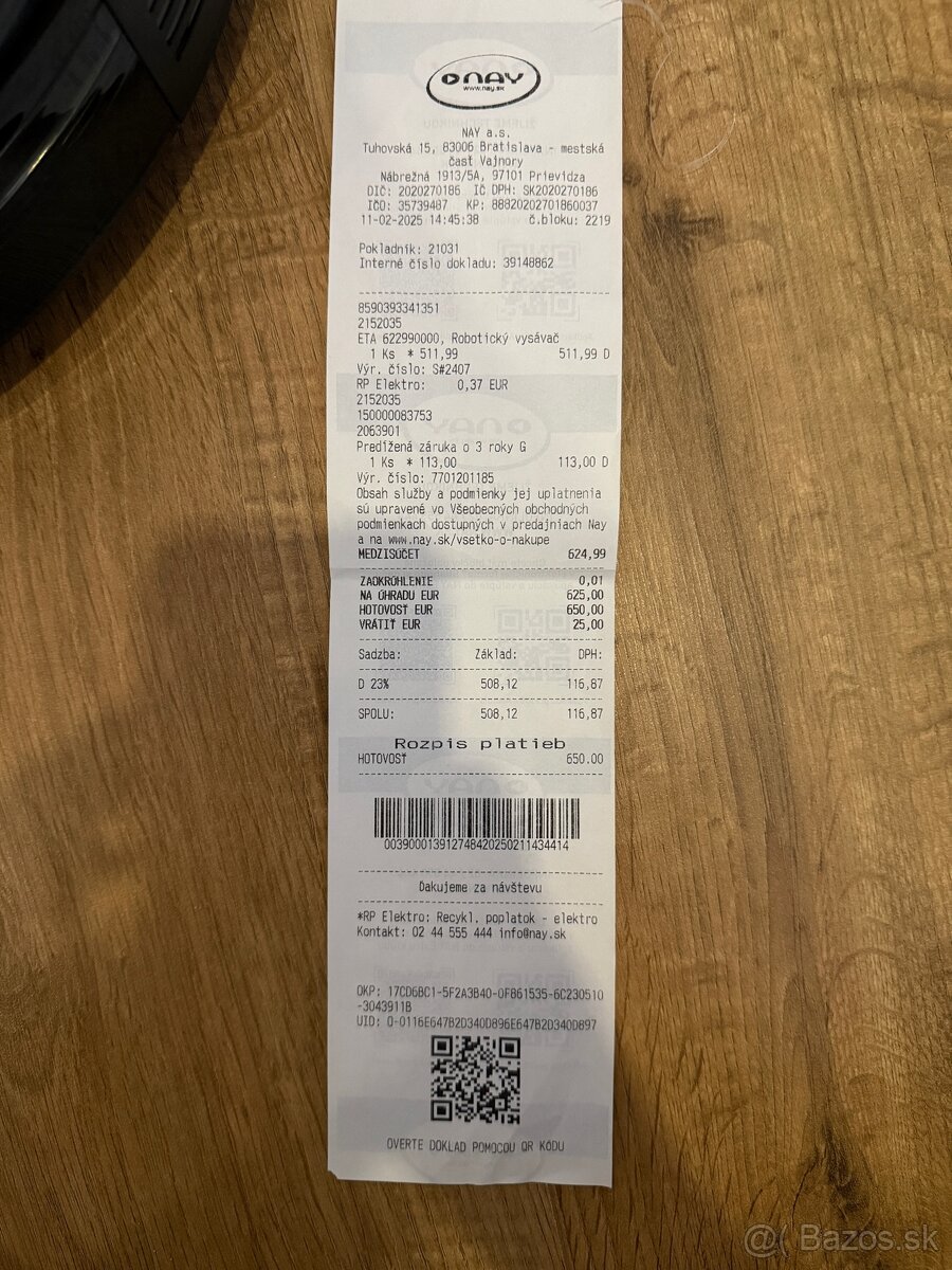 ETA Master 2 Pro +3 roky záruka navyše - 8