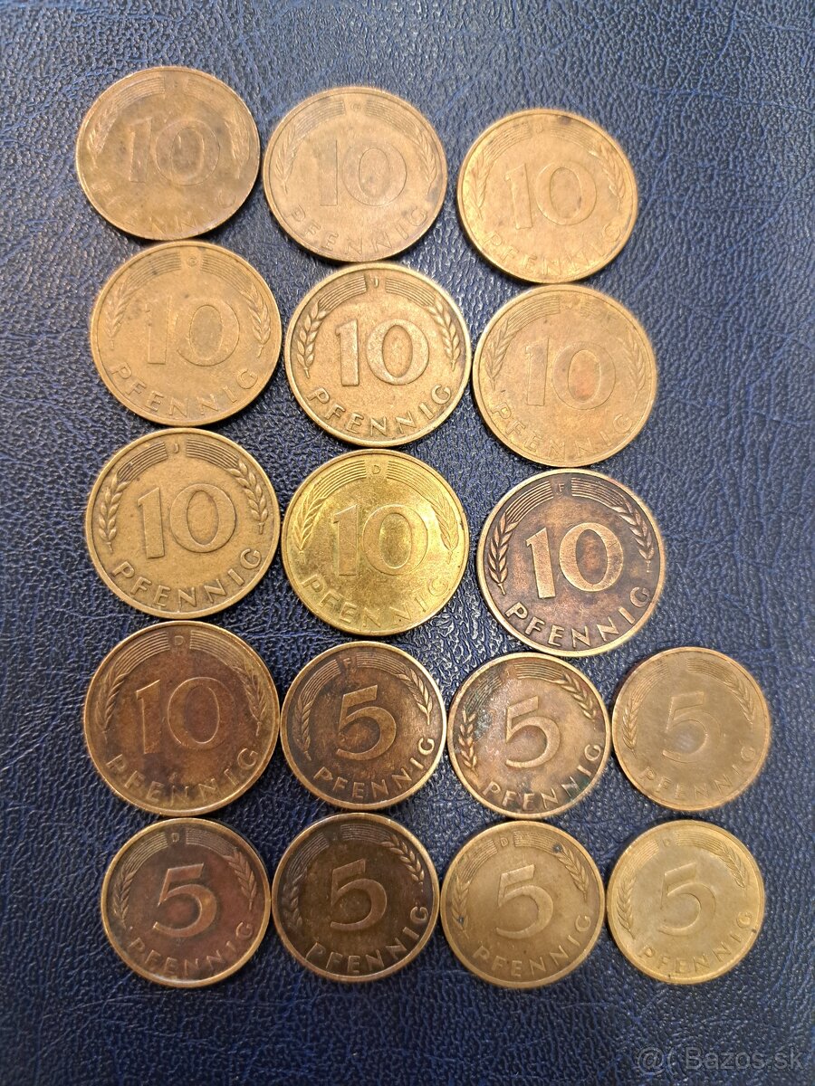 Mince heller, Frar,Nemc,Rakú,Maď. - 8