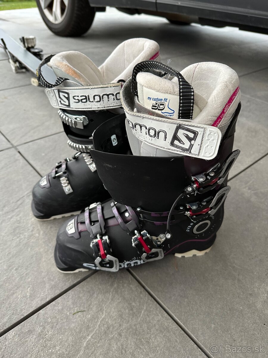 Lyžiarky + lyže Salomon - 8