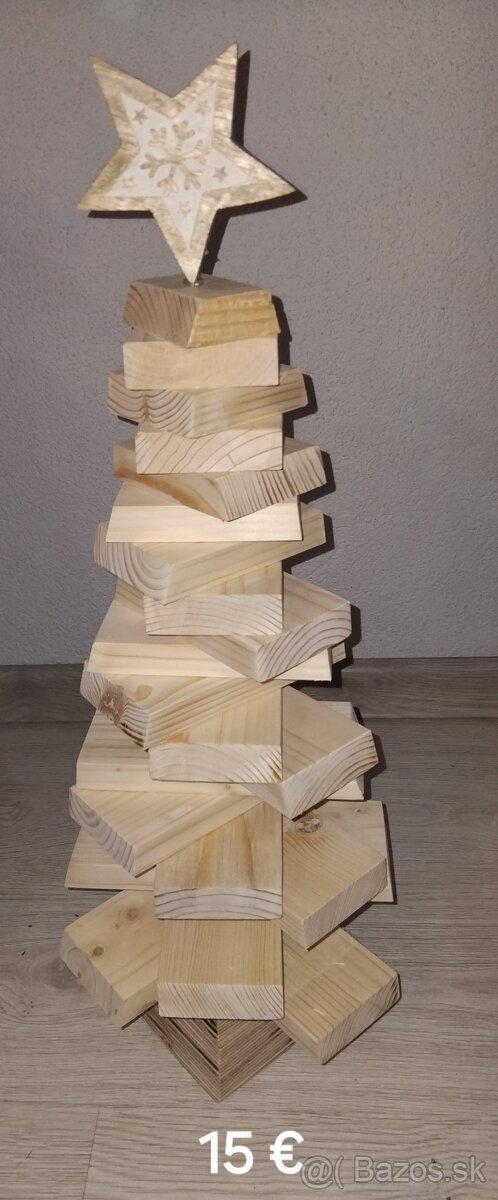 Drevené stromčeky a Betlehemy - 8
