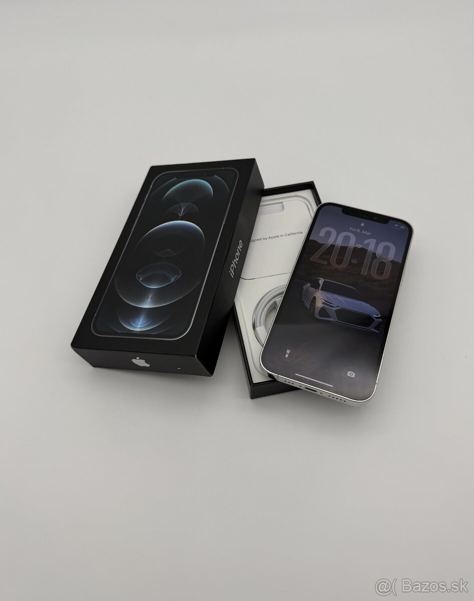iPhone 12 Pro 128GB Silver (99% Batéria) + ZÁRUKA - 8