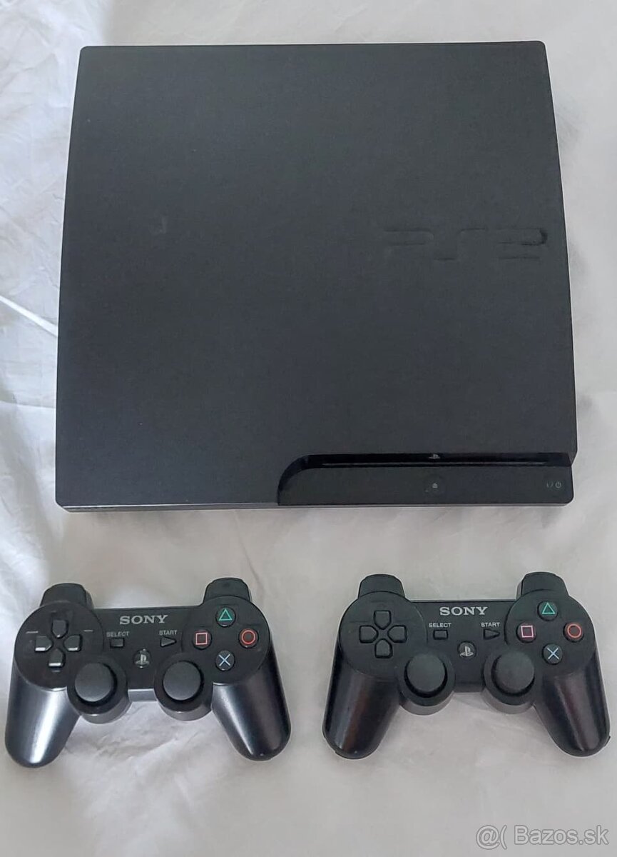 Sony Playstation 3 + 5 hier + 1 ovládače + nabíjacia stanica - 8