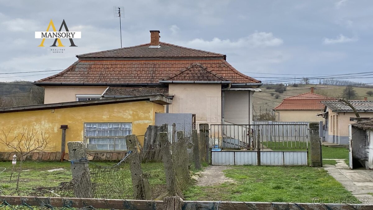 Na predaj 3 izbový rodinný dom na pozemku 2 138 m2 za 60 000 - 8