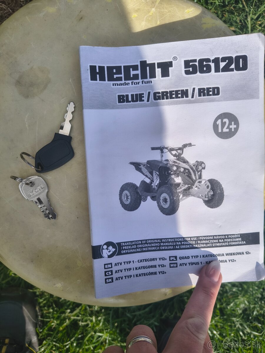 Detská elektrická štvorkolka hecht - 8