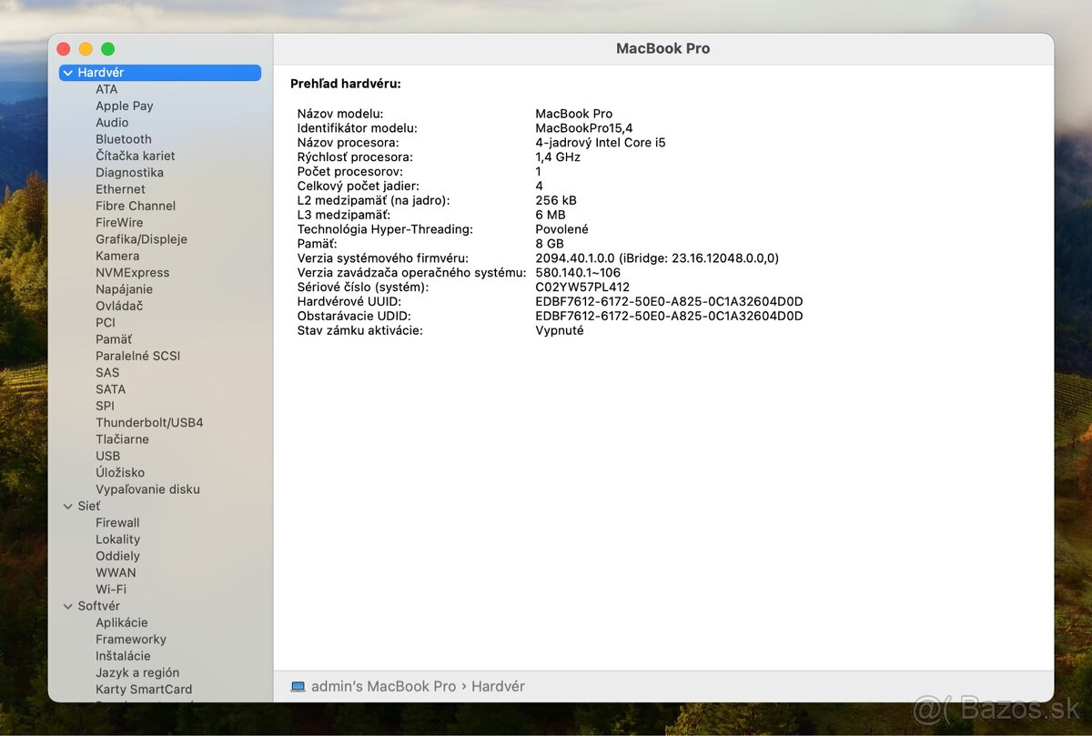 MacBook Pro 2019 13” 8GB/256GB - 8