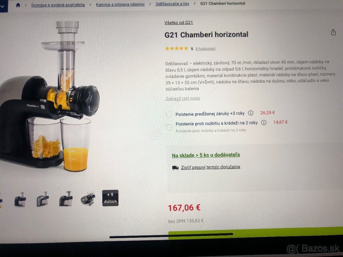 Odšťavovač slimákový - 8