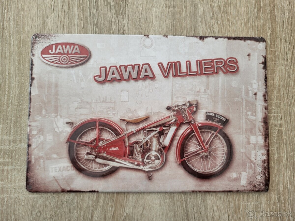 Retro plechové cedule JAWA - 8